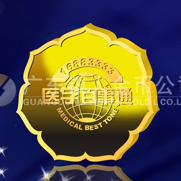 2011年8月：廣東醫(yī)學百事通平臺開通留念定制金章定制銀章