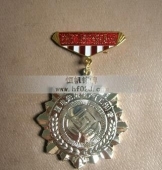 杭州市先進生產(chǎn)工作者獎?wù)?紀念章