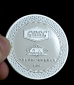 廣州文沖船廠純銀紀念章定制