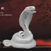 十二生肖蛇純銀擺件、純銀生肖蛇銀制品